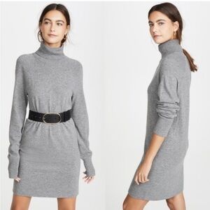 Veronica Beard Saranac Grey Sweater Dress